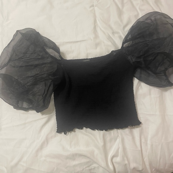 Puff sleeve top - Picture 1 of 3